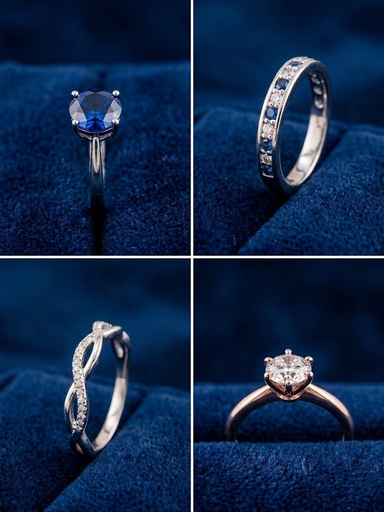 Celestial Azure & Diamond Collection